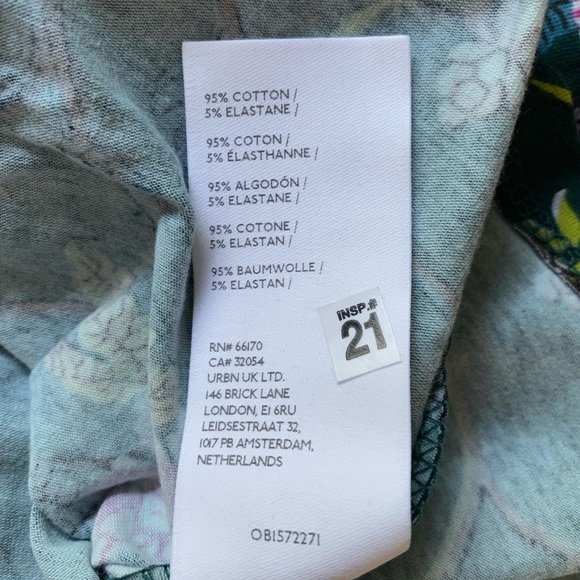 Anthropologie Maeve Printed Turtleneck Top XS new with tag - Picture 11 of 11